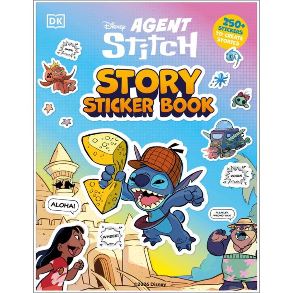 Disney Stitch Story Sticker Book -- DK